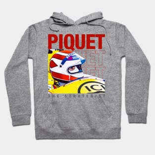 Nelson Piquet Legend 80S Retro Hoodie